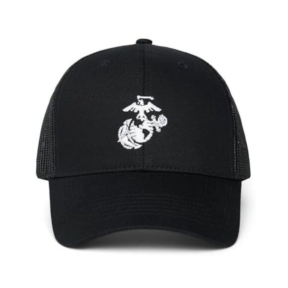 Trucker Hat Adjustable Velcro Strap Classic Fit Cotton Baseball Cap